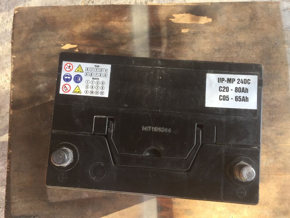 тягов акумулатор 80 ач,гаранция,дълбокоразряден