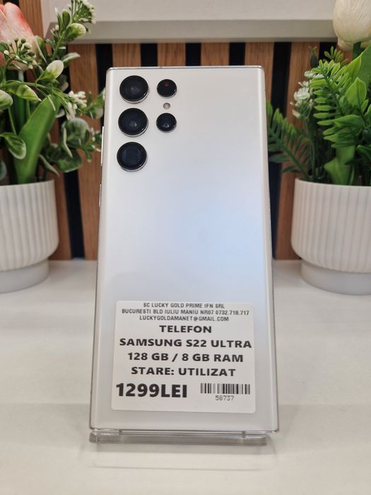 Samsung S22 Ultra 128GB / 8GB RAM Garanție!#58737