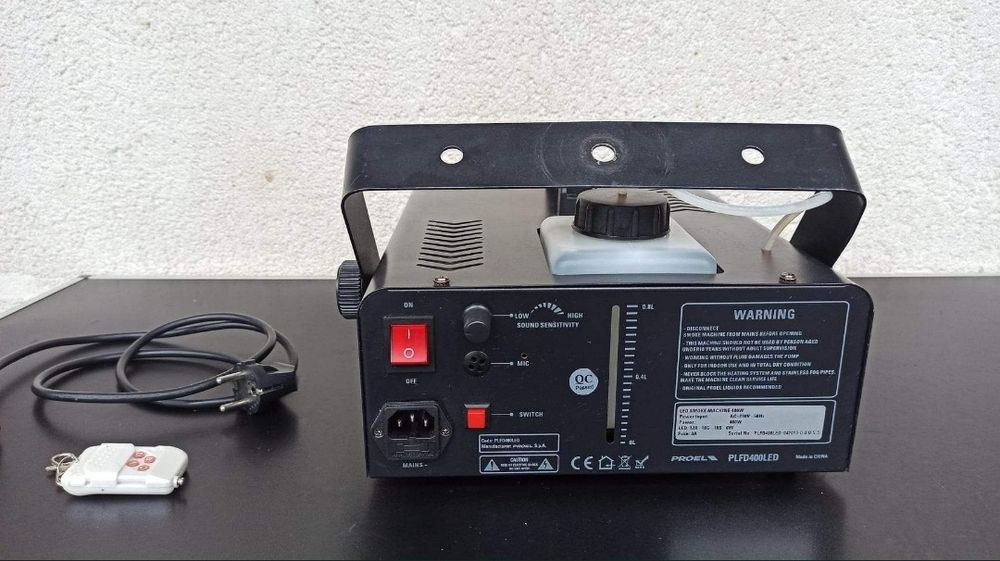 Aparat de fum usor masina proel

plfd400led rgb