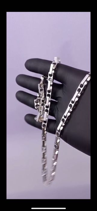 Цепока из серебра высшей пробы