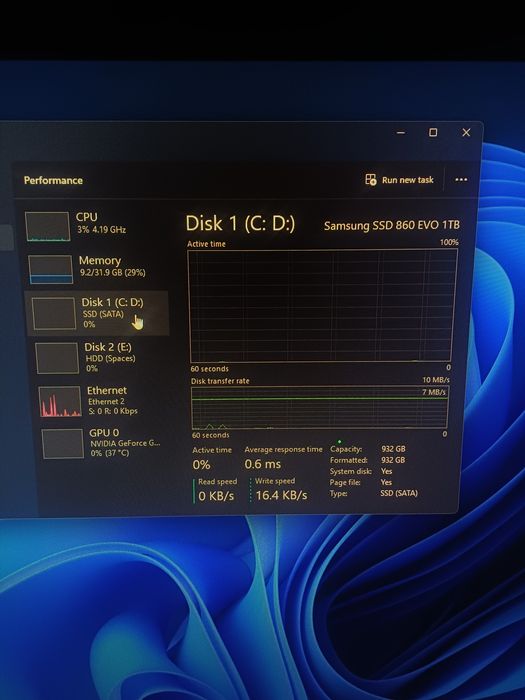 PC gaming Gaming. Ryzen 5 5600x, Gtx 1060 6 gb, 1 tb ssd, 1 tb hdd