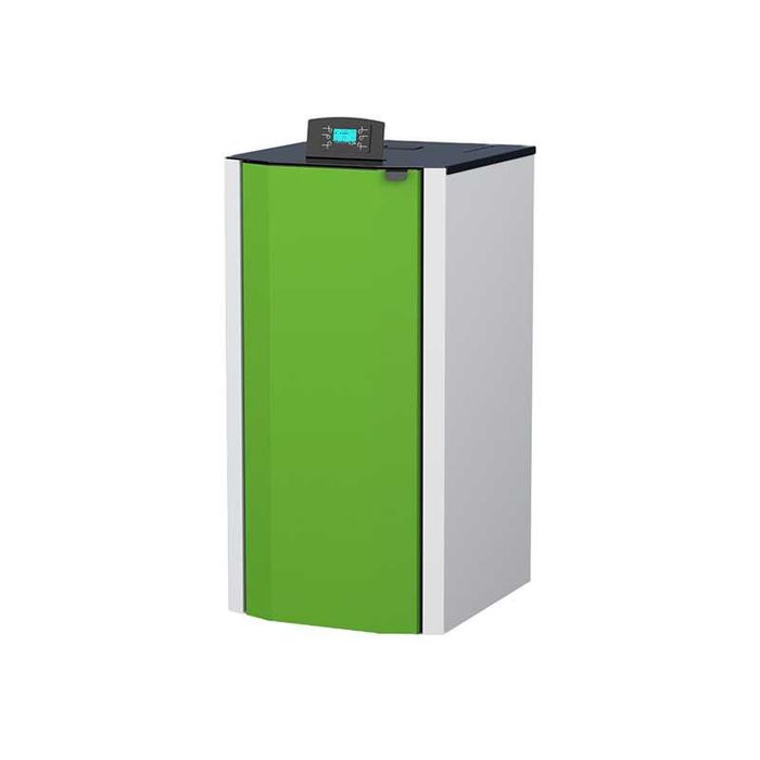 Centrala pe peleti Mareli compacta Matera 12, 18, 24, 35, 50kW - AUTOCURATARE