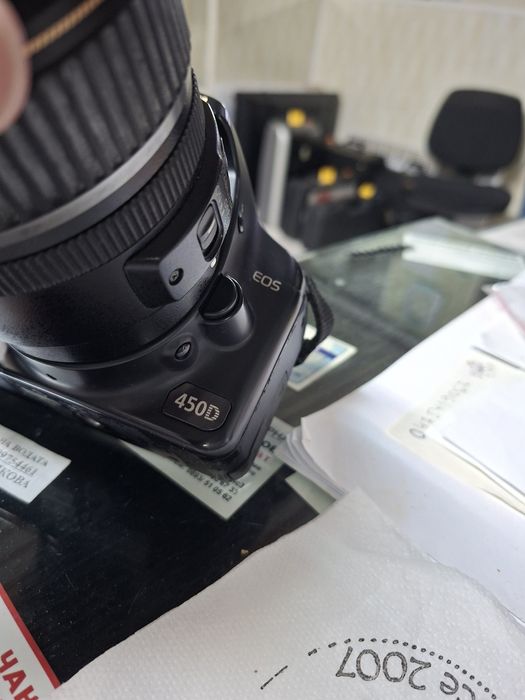 Канон EOS 450 D комплект с обектив