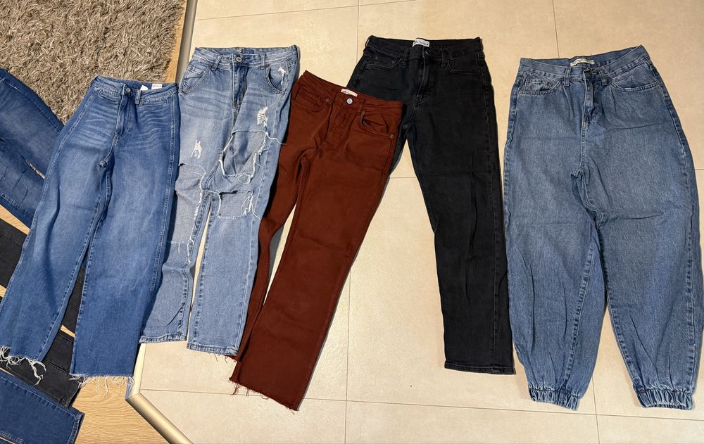 дънки НМ, Zara, Mohito