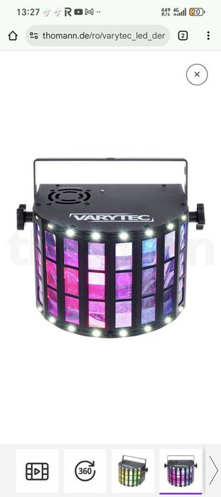 Lumini Scena VARYTEC Led Derby ST