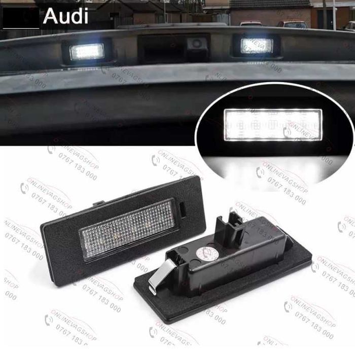 Lampi led numar pt Audi Q5, Q2, A5, an 2016- 2019