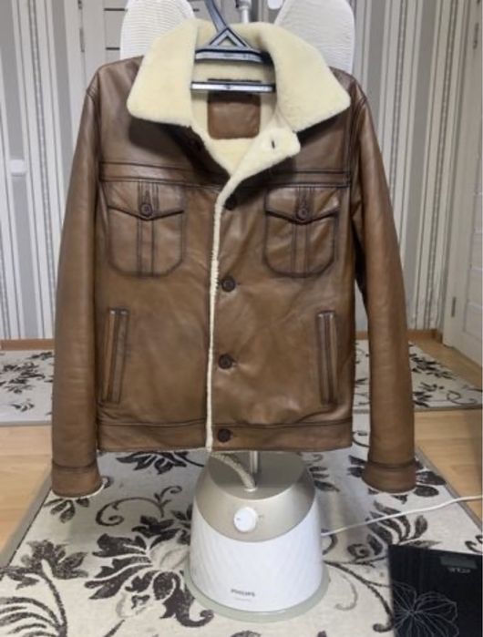 Мужская дубленка