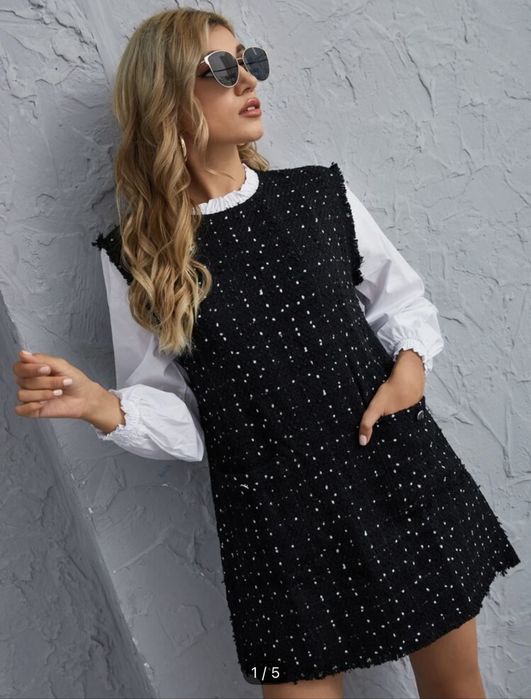 Рокля от туид Shein