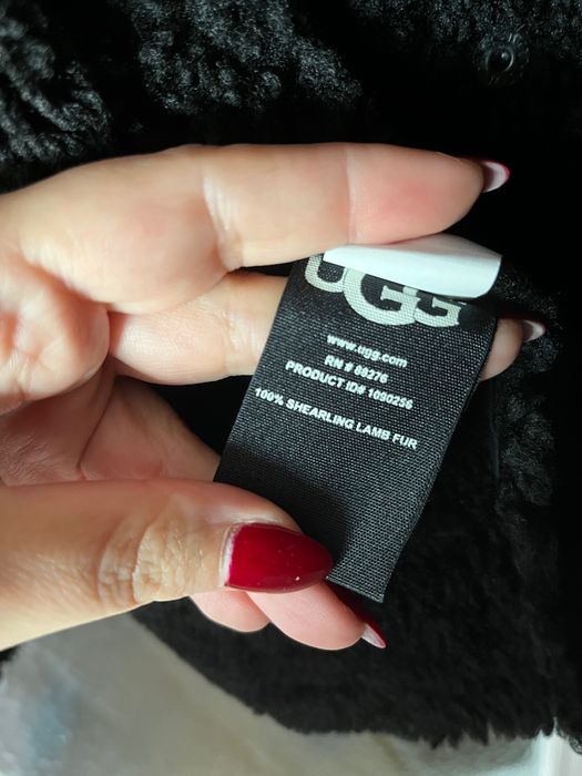 Irha Jacheta Geaca aviator cu blana firma UGG AUSTRALIA - M - 3500 RON