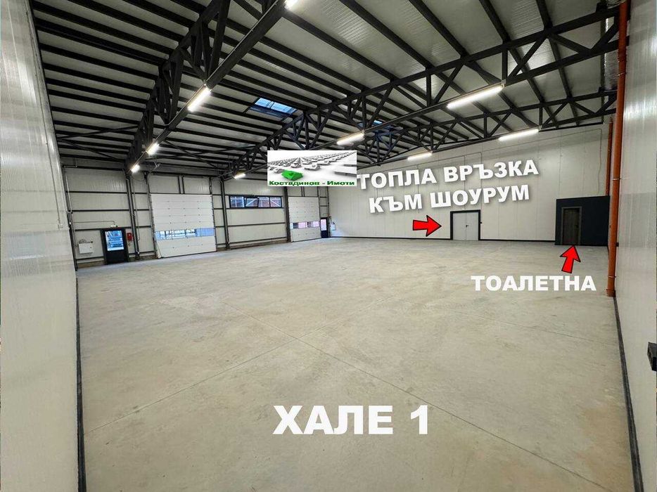 Дава се под наем Склад в Пловдив, Индустриална зона - Юг - 1400 кв.м за 5984.34 € - Снимка #1