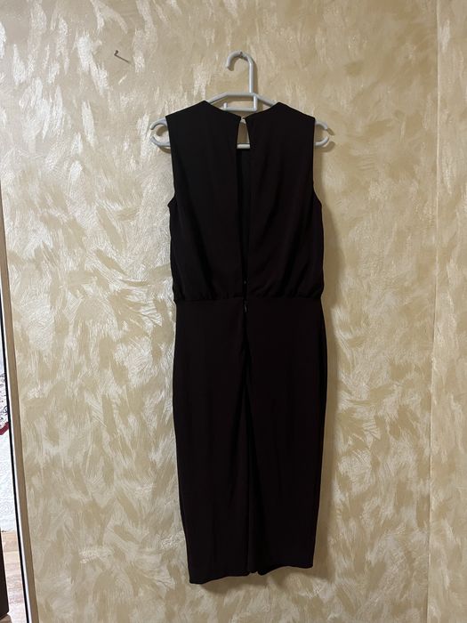 Платье коричневое