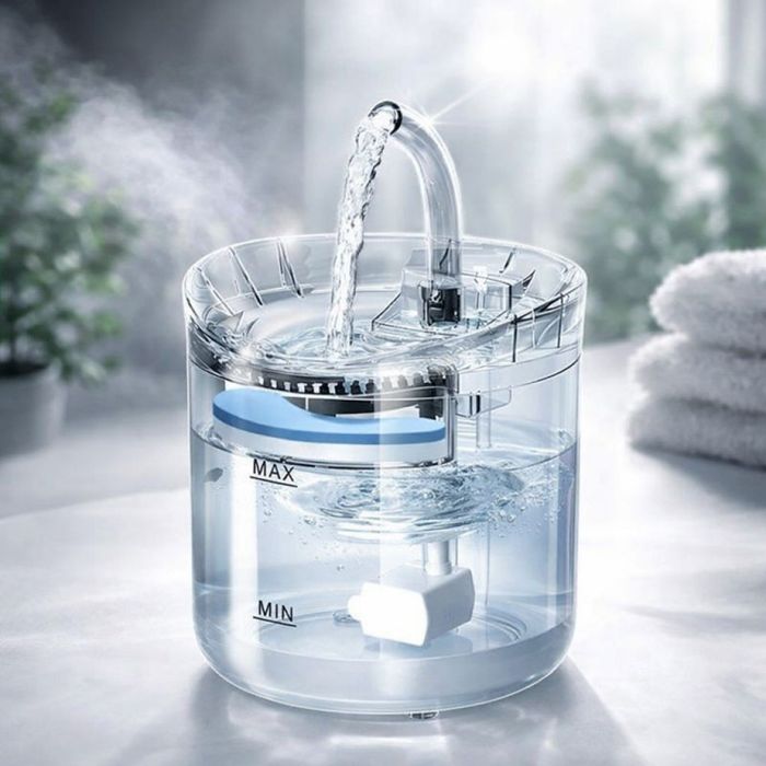 Автоматичен електрически фонтан за животни