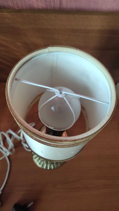 Настолна лампа от масивен бронз/месинг топ състояние