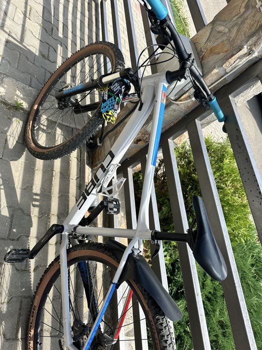Bicicleta Cube Aim SLX white blue red 18 29 XL