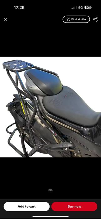 Suport bagaje moto cf nk 800