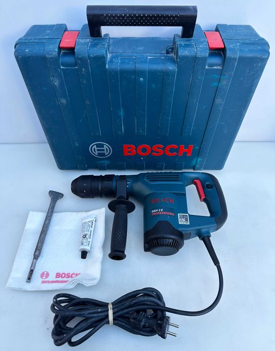 BOSCH GSH 3 E - Чист къртач 650W 2.6J като нов!