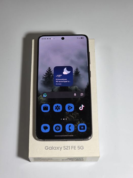 Samsung s21fe с коробкой