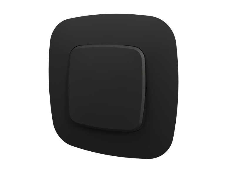 Розетки выключатели Legrand Valena Allur. Черный матовый