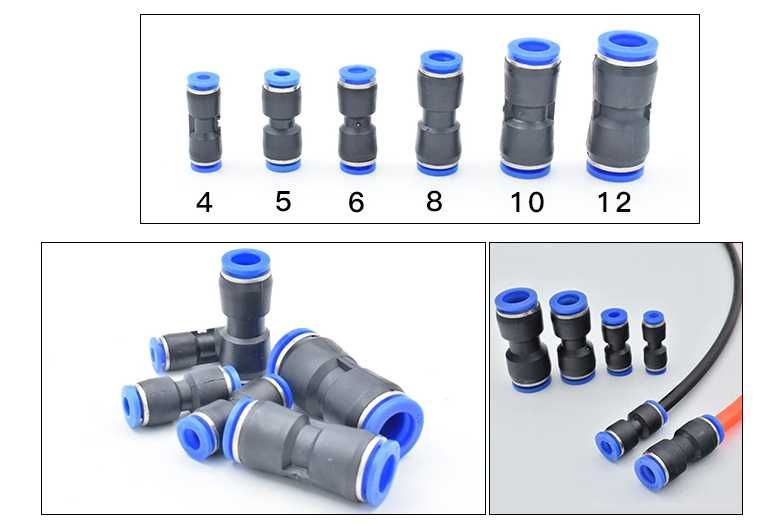 Комплект бързи връзки пластмасови – 6бр