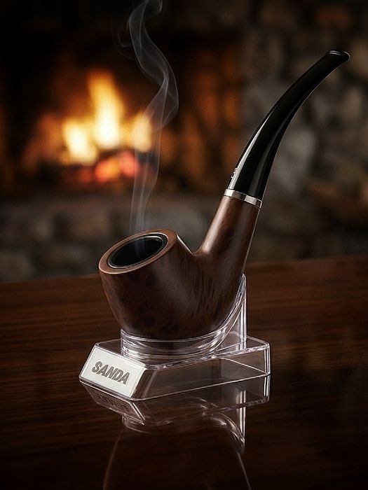 Трубка Табачная «SANDA». Подарочный Комплект.