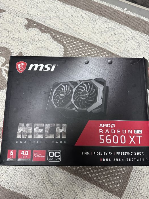 Msi rx 5600 xt видеокарта