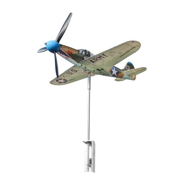Инокс Ветропоказател изтребител Bell P39 Airacobra USA ръчно изработен