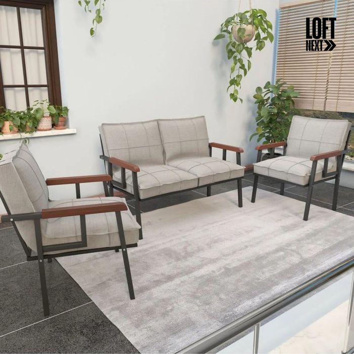 Металлический диван комплект AFINA | Oт производителя | Рассрочка 0%