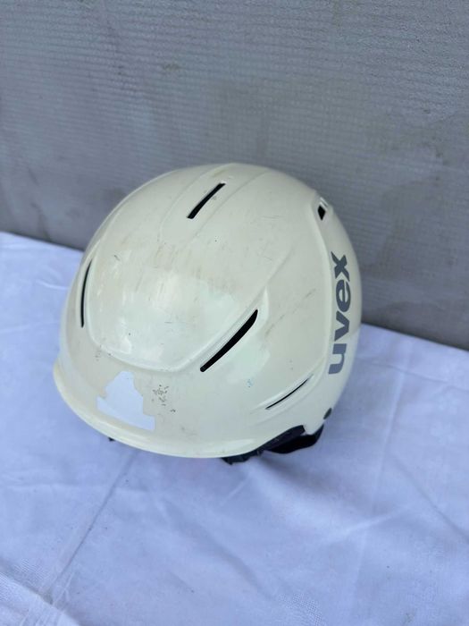 Casca ski schi snowboard UVEX white marime reglabila M 52-55cm
