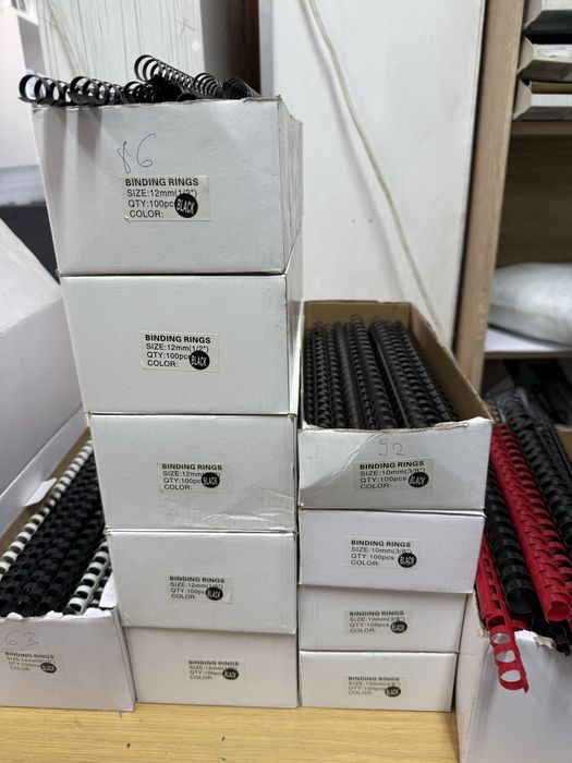 Vand lot de spire (inele) legare din plastic