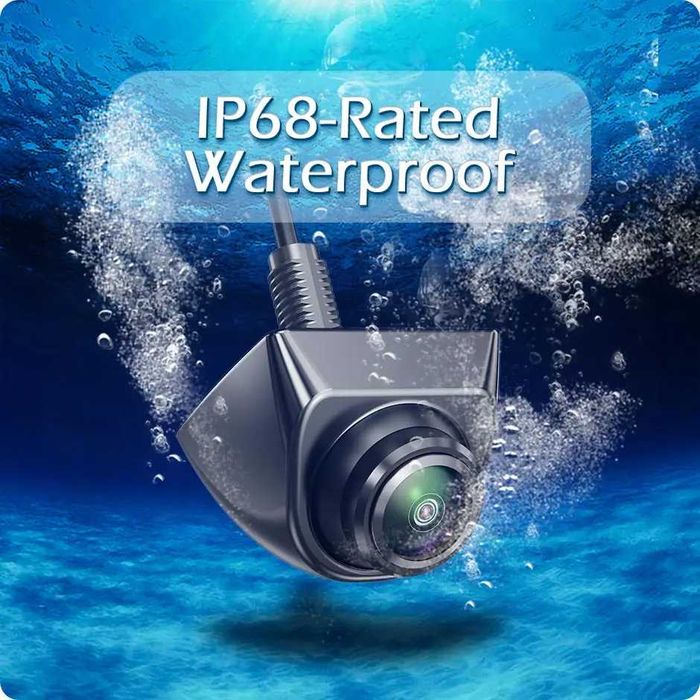 Camera Parcare Universala, AHD 1080P/720P, Unghi Reglabil 360°, cu montaj Fata / Spate