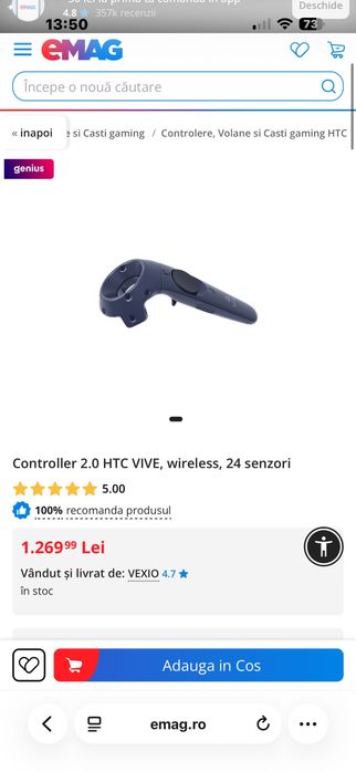 Controller 2.0 HTC Vive