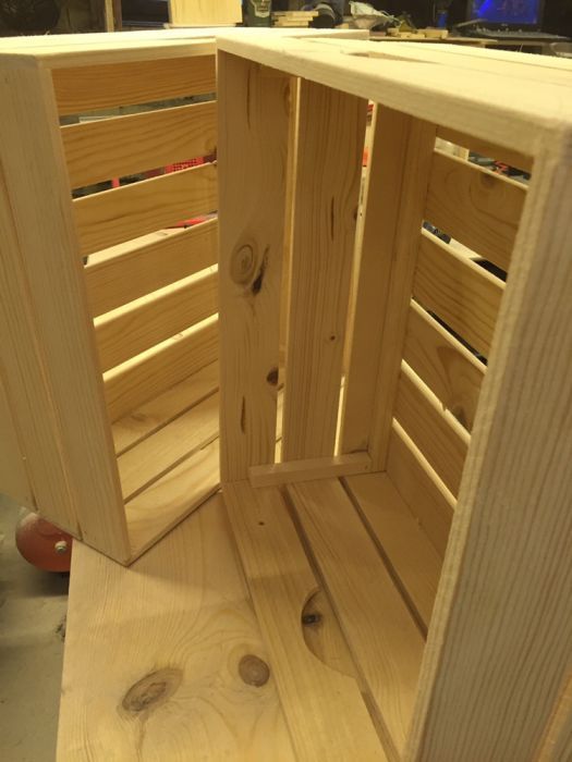 Дървени касетки, щайги