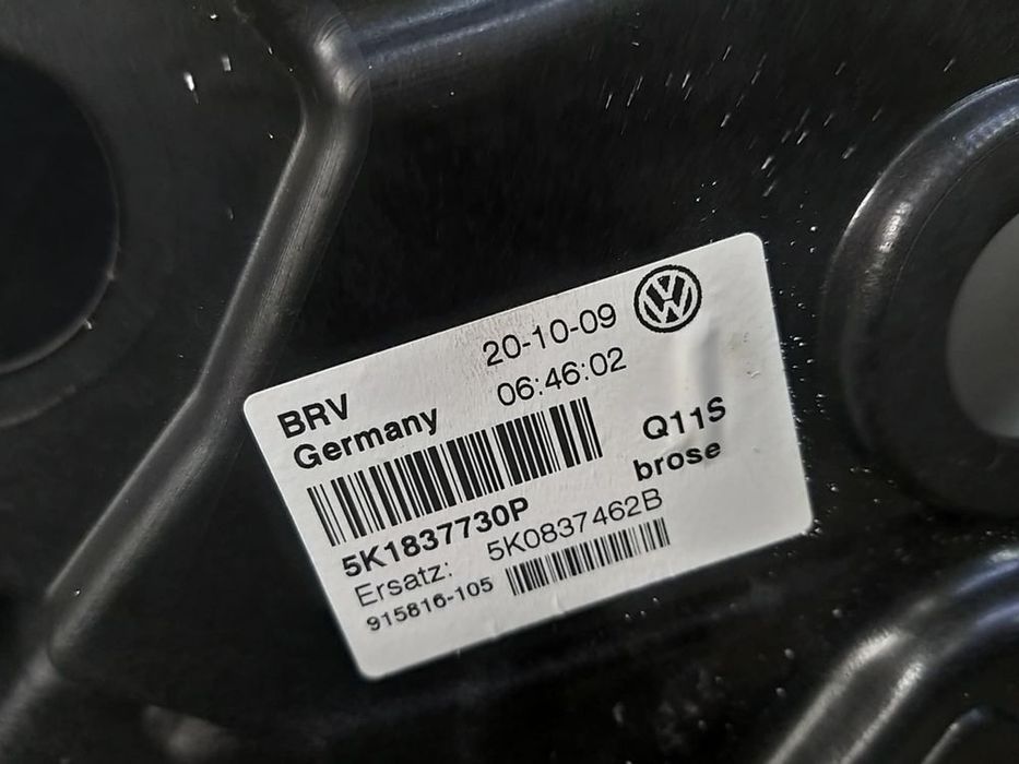 Macara geam electric dreapta fata vw golf 6 5k 5k1837730p