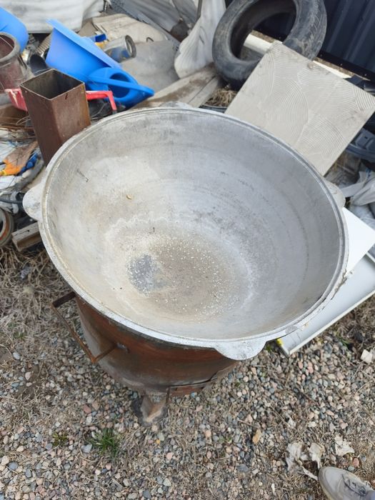 Казан с печкой ошак