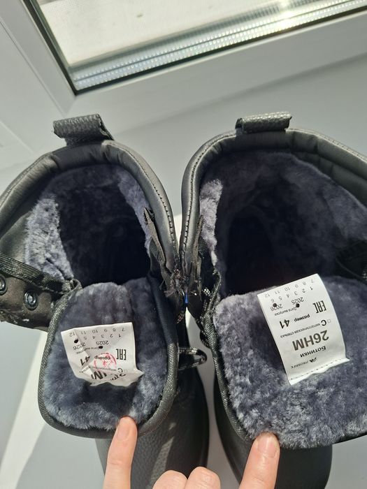 Мужские ботинки зима