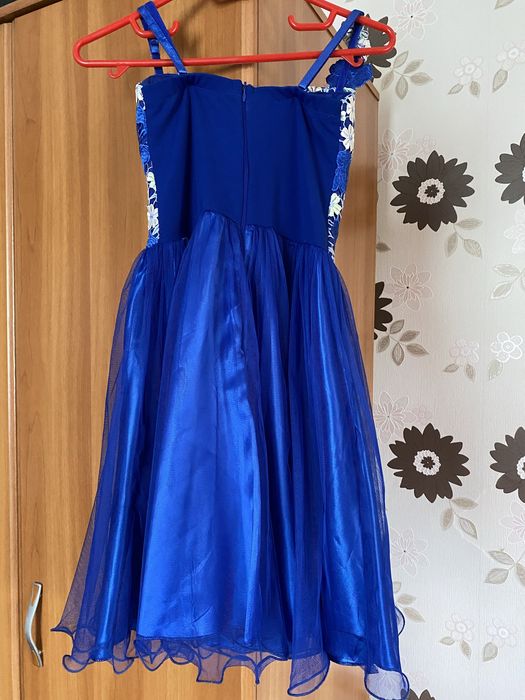 Rochie albastra o singura purtare !