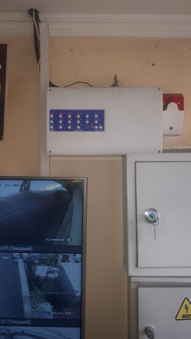 Установка пожарной сигнализации-видеонаблюдение. Домофоны. Обработка ч