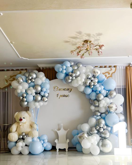 Оформление шарами мероприятия ,детские открытие магазина