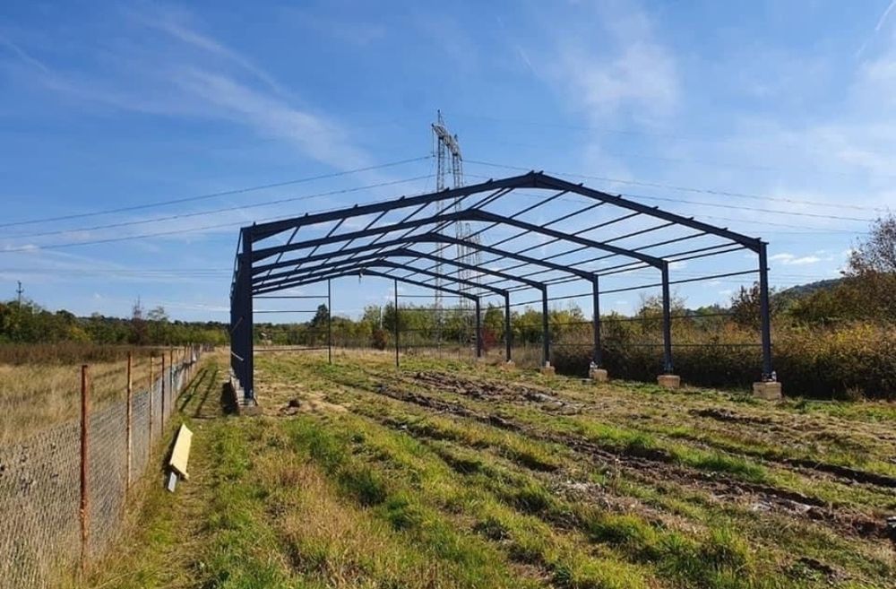 Vindem hale de 8x12m, 10x20m, 10x32x4m sau alte dimensiuni la comandă