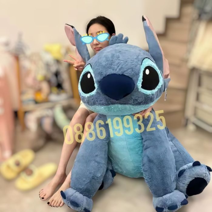 Голям плюшен Стич 30-120см Голяма плюшена играчка Стич Stitch