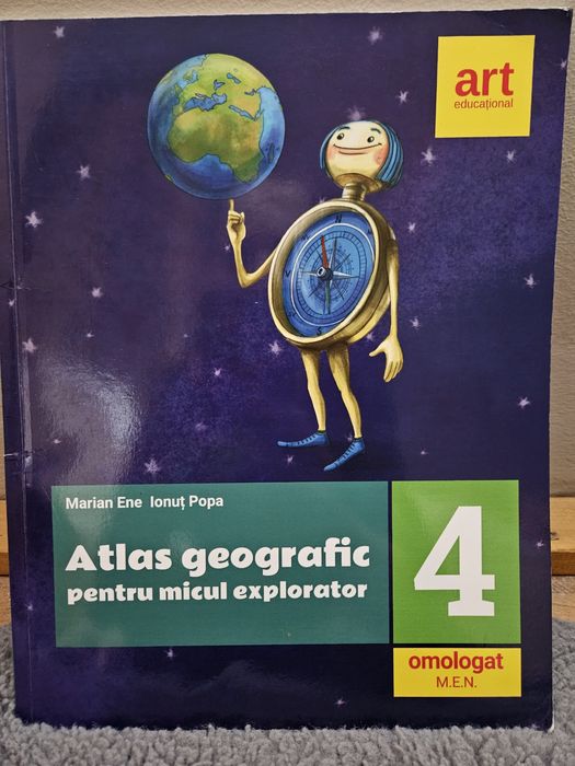 Atlas Geografic pentru cls4