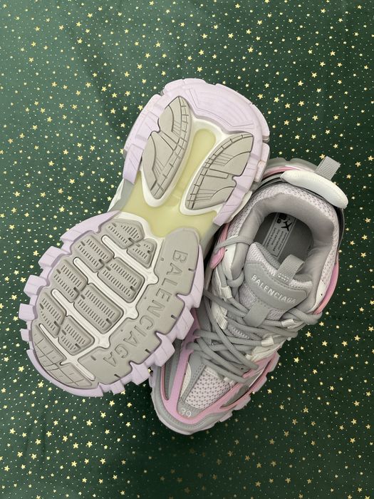 Balenciaga Track Led Grey Pink