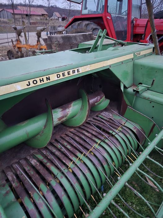 Vand presa de balotat-baliotera, Jonh Deere