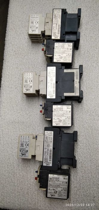 Моторни защити и контактори