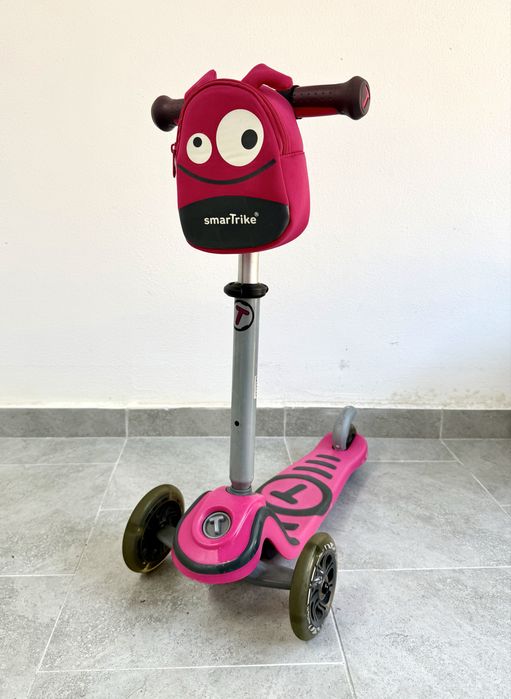 Тротинетка SmarTrike T3 3 в 1 с регулируема седалка и раничка