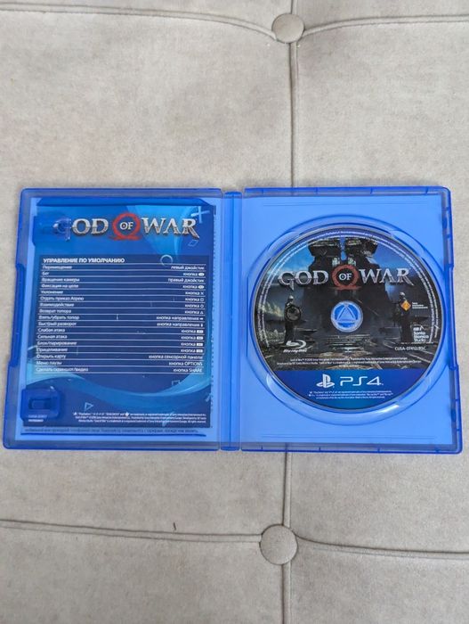 Диск God of war для ps4 (ps5)