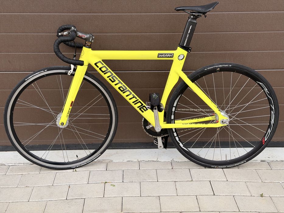 Bicicletă fixie / single speed Constantine – roți aero, ușoară