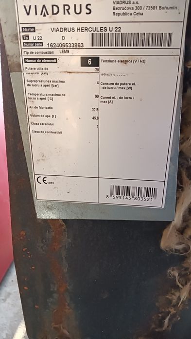 Elemenți Centrala Viadrus