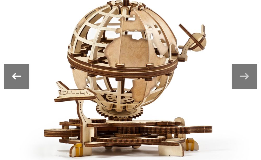 Glob Pamantesc 3D Ugears