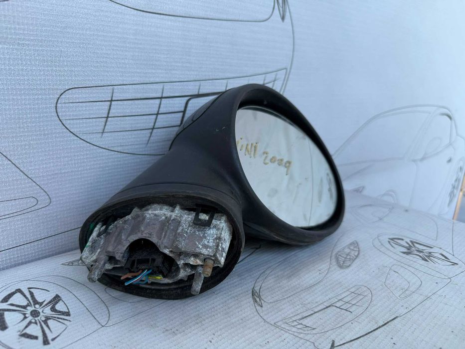 Oglindă Retrovizoare Dreaptă Electrică 5 Pini Mini One / Cooper R55 / R56 / R57 / R58 / R59 51162755638 / 2755638 2009 / [2005-2014] / (5B2)
